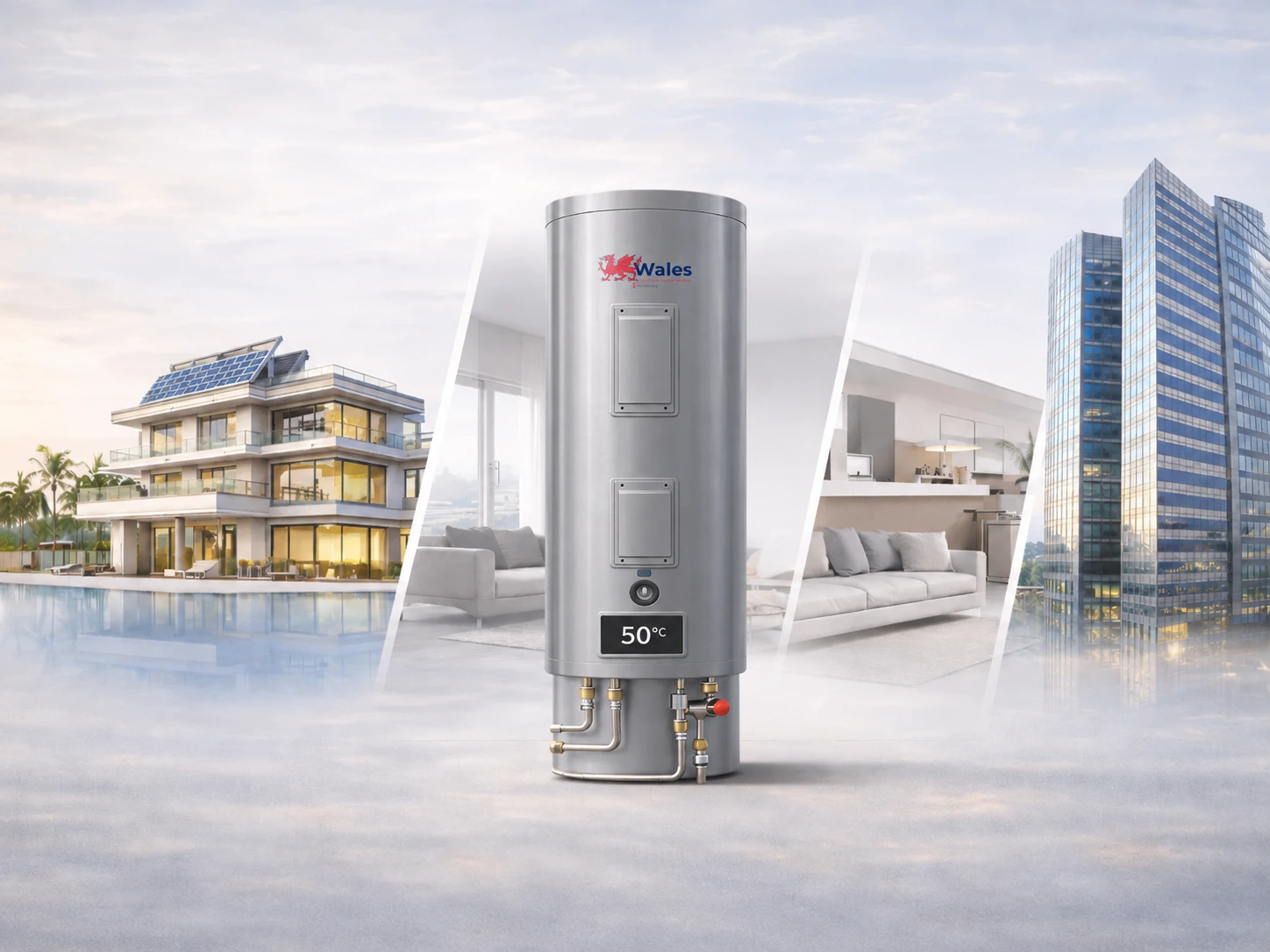 Solar water heater planning and installation UAE