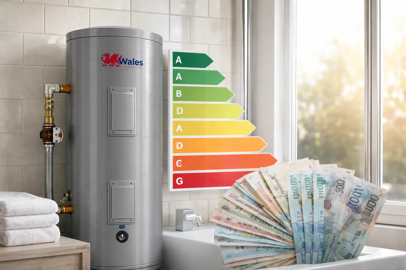 Energy efficient water heater system